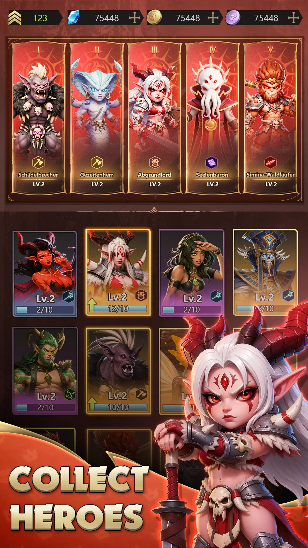 Abyssal Gate: Teamfight Battle screenshot